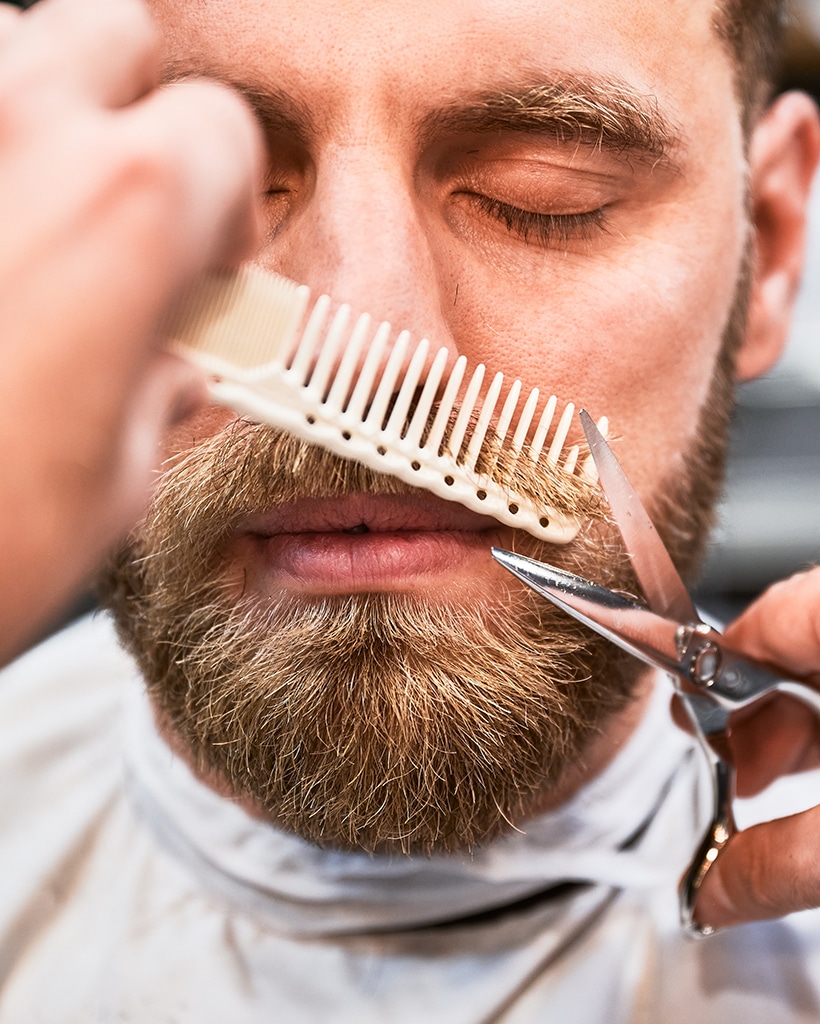 Coupe de barbe